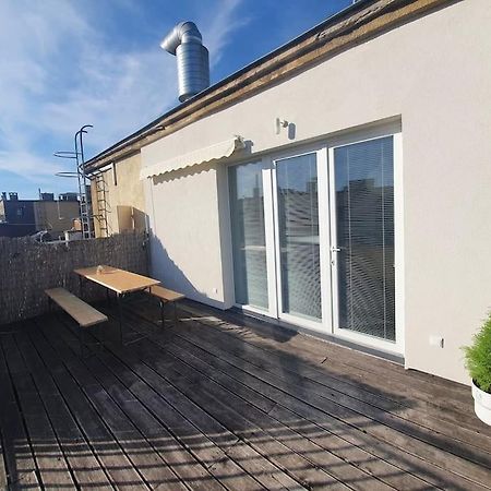 Beauty On The Rooftop With Ac And Rooftop Terrace Budapest Exterior foto